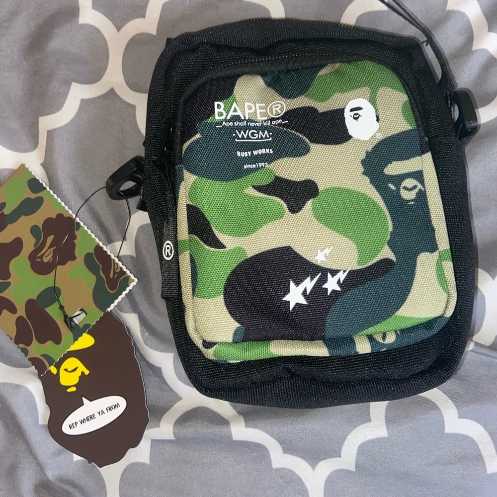 Bape ABC Side Bag Camoflauge
